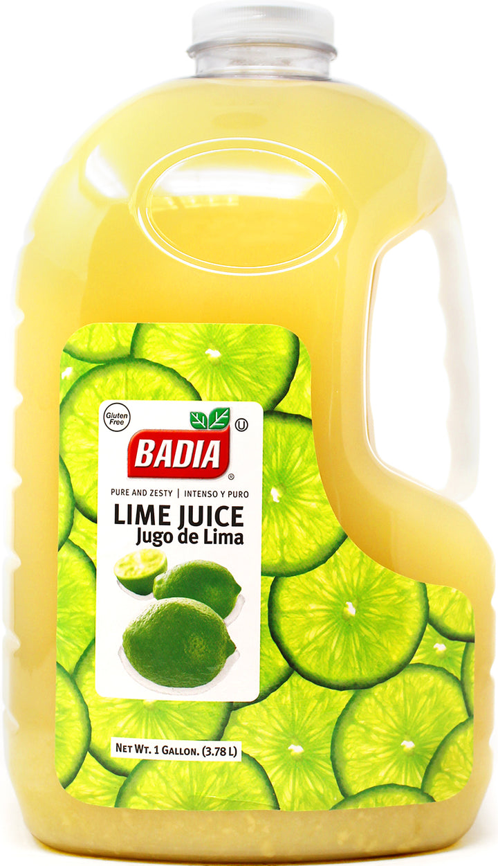 Badia Lime Juice-1 Gallon-4/Case