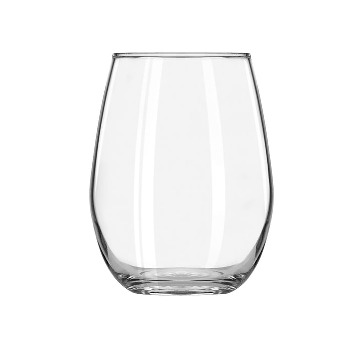 Libbey 9 oz. Stemless White Wine Glass-12 Each-1/Case