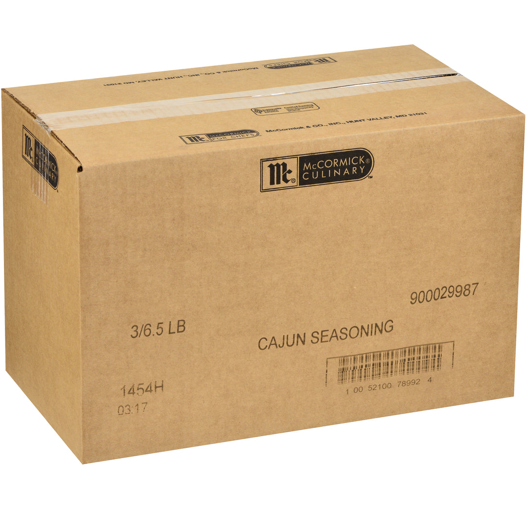 Mccormick Cajun Seasoning-6.5 lb.-3/Case