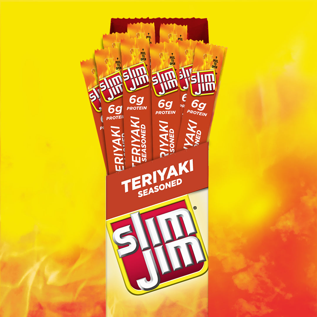 Slim Jim Giant Teriyaki-0.97 oz.-24/Box-6/Case