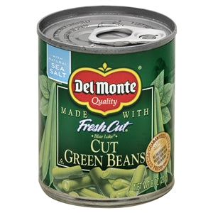 Del Monte Cut Blue Lake Green Bean-8 oz.-12/Case