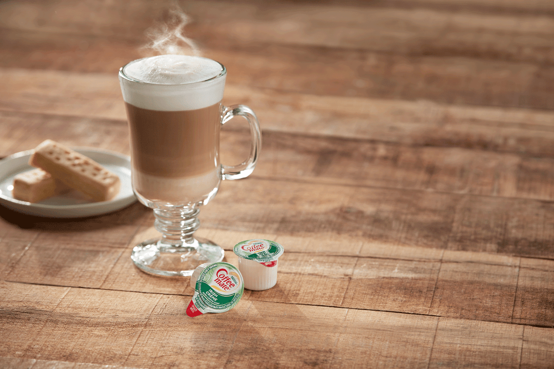 Coffee-Mate Irish Creme Single Serve Liquid Creamer-18.7 fl oz.s-4/Case