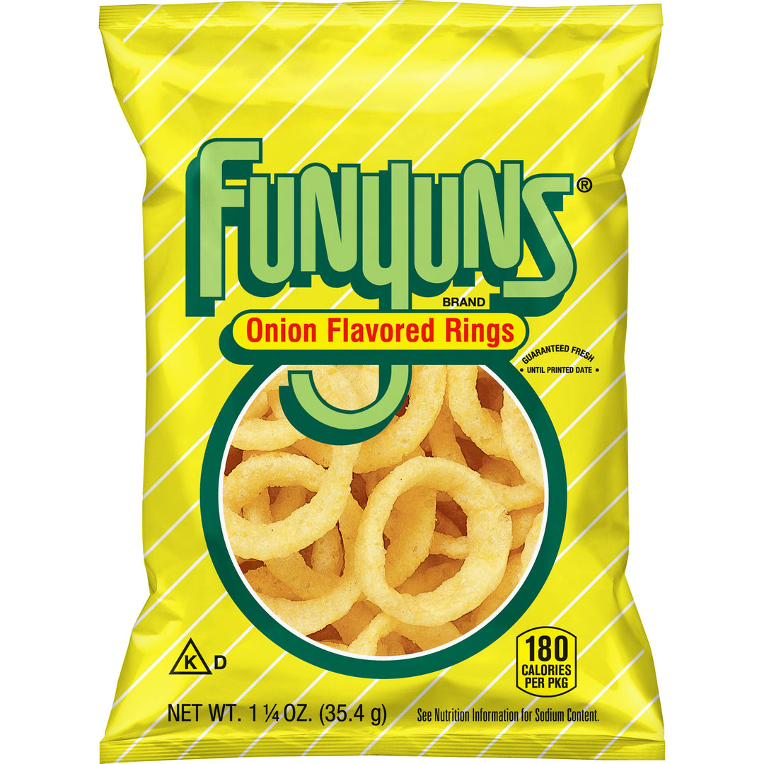 Funyuns Onion Flavored Rings-1.25 oz.-64/Case