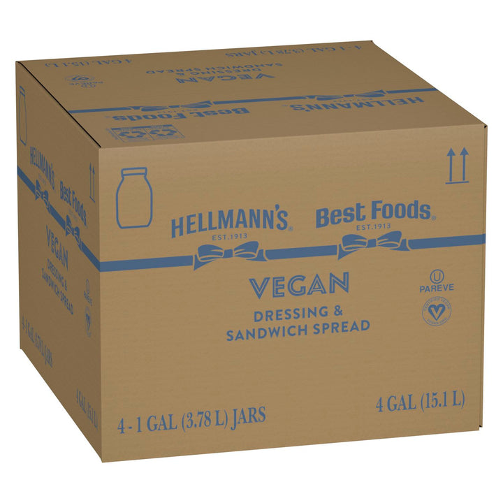 Hellmann's Vegan Mayonnaise Bulk-1 Gallon-4/Case