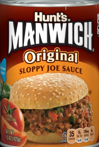Manwich Manwich Sloppy Joe Sauce-15 oz.-24/Case