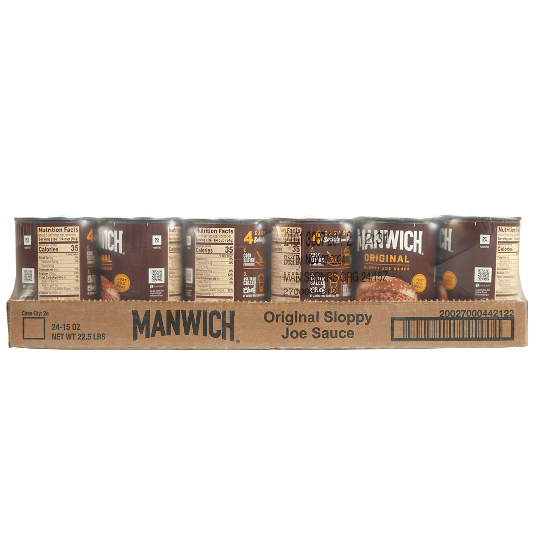 Manwich Manwich Sloppy Joe Sauce-15 oz.-24/Case