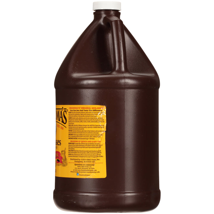 Grandma's Unsulphured Molasses Bulk-1 Gallon-4/Case