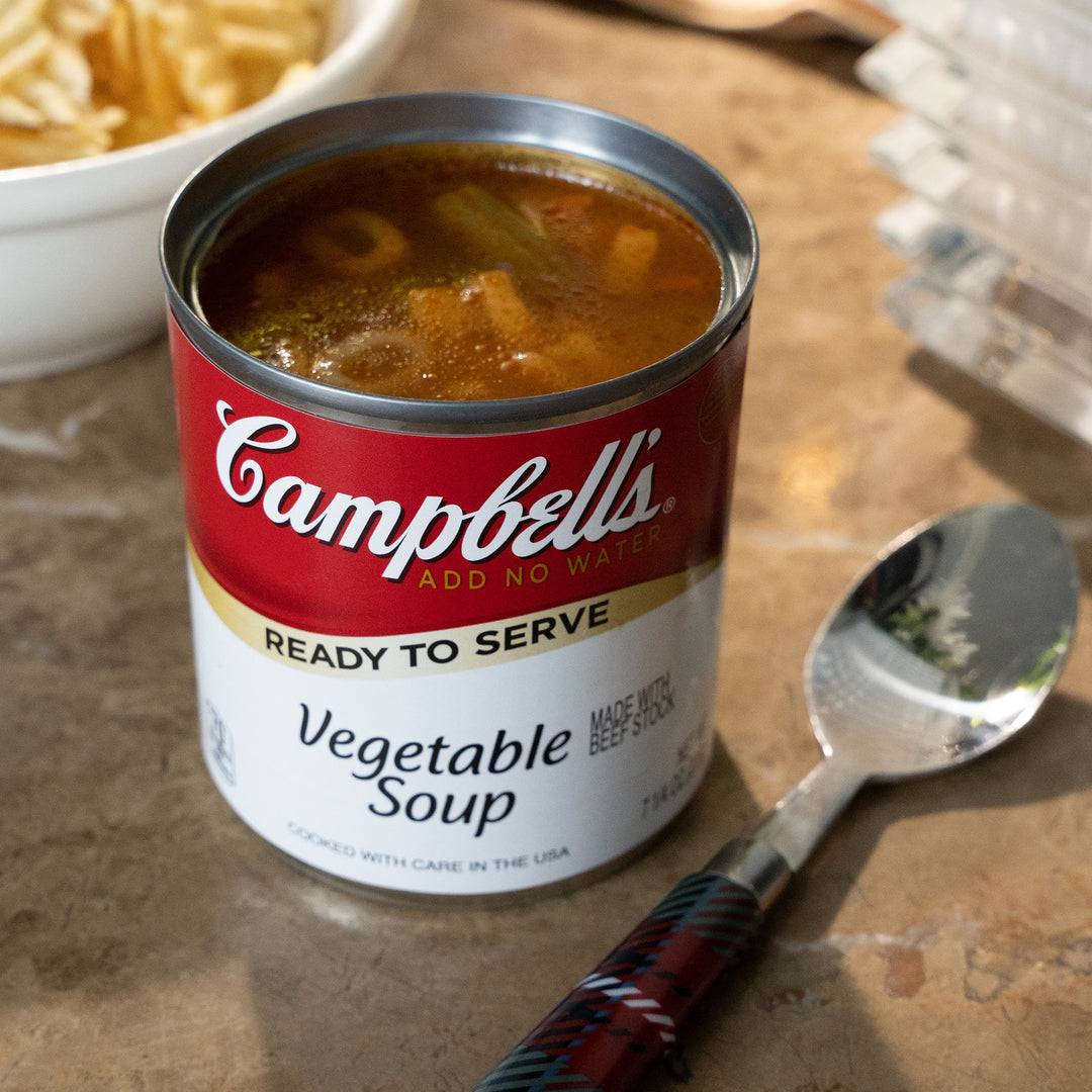 Campbell's Classic Vegetable Shelf Stable Soup-7.25 oz.-24/Case
