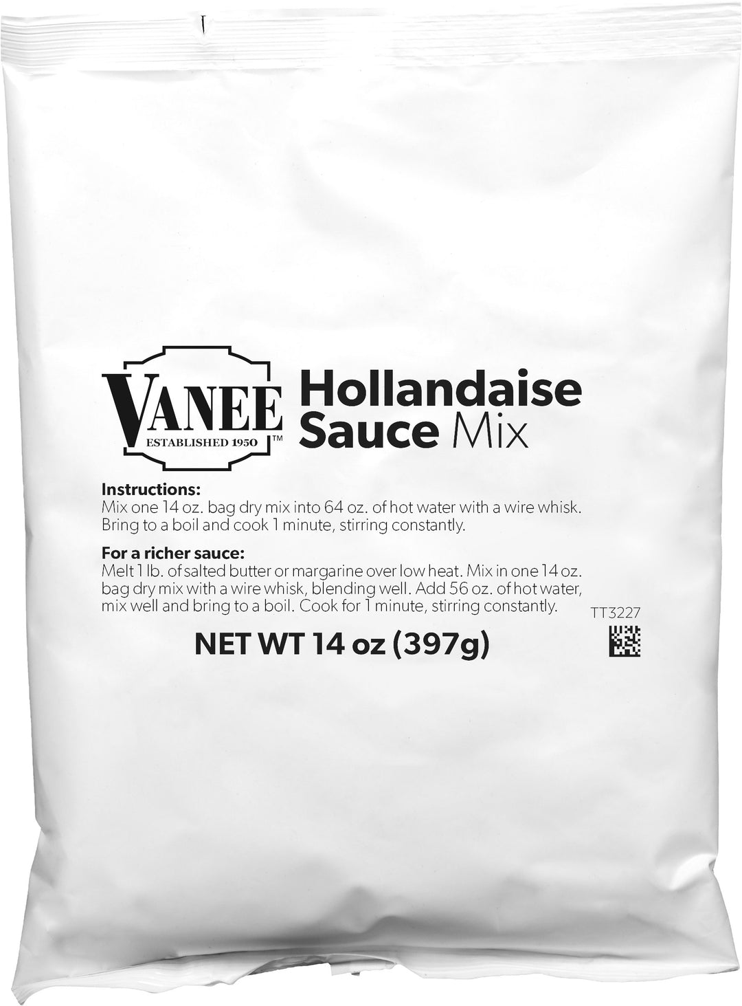Vanee Hollandaise Sauce-14 oz.-8/Case