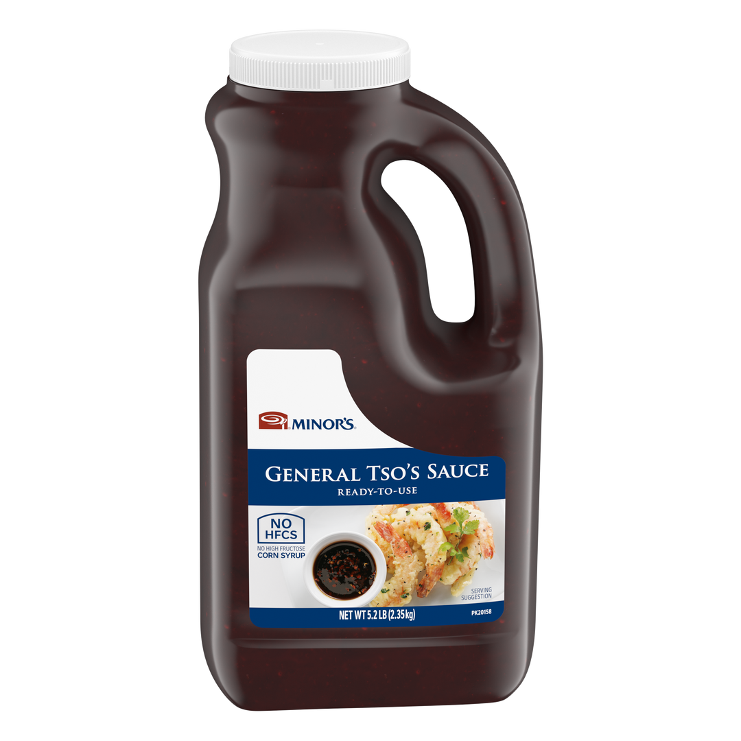 Minor's Ready To Use General Tso's Sauce-0.5 Gallon-4/Case