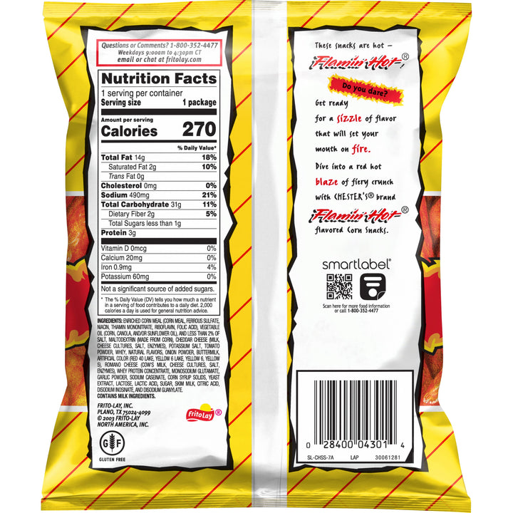 Frito Lay Flamin Hot Mixed Box-60 Count-1/Case