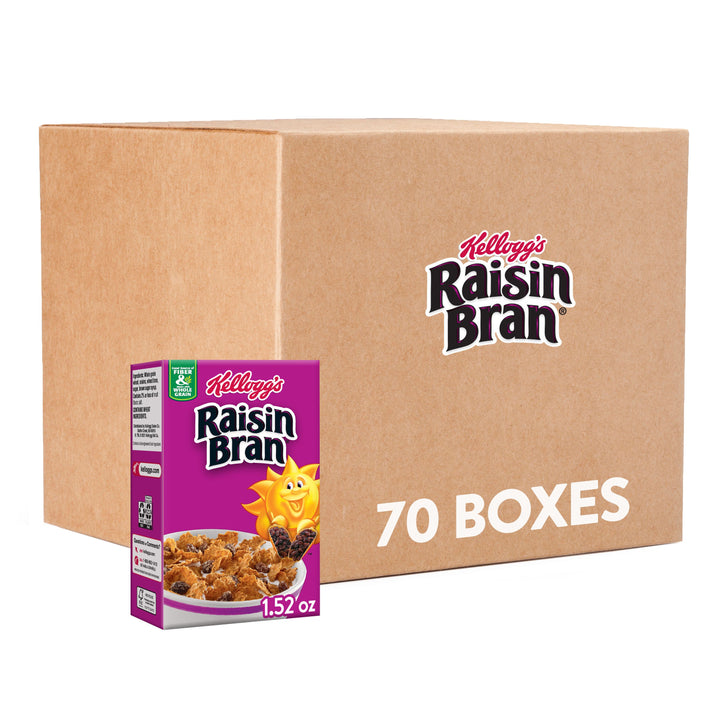 Kellogg's Raisin Bran Cereal-1.52 oz.-70/Case