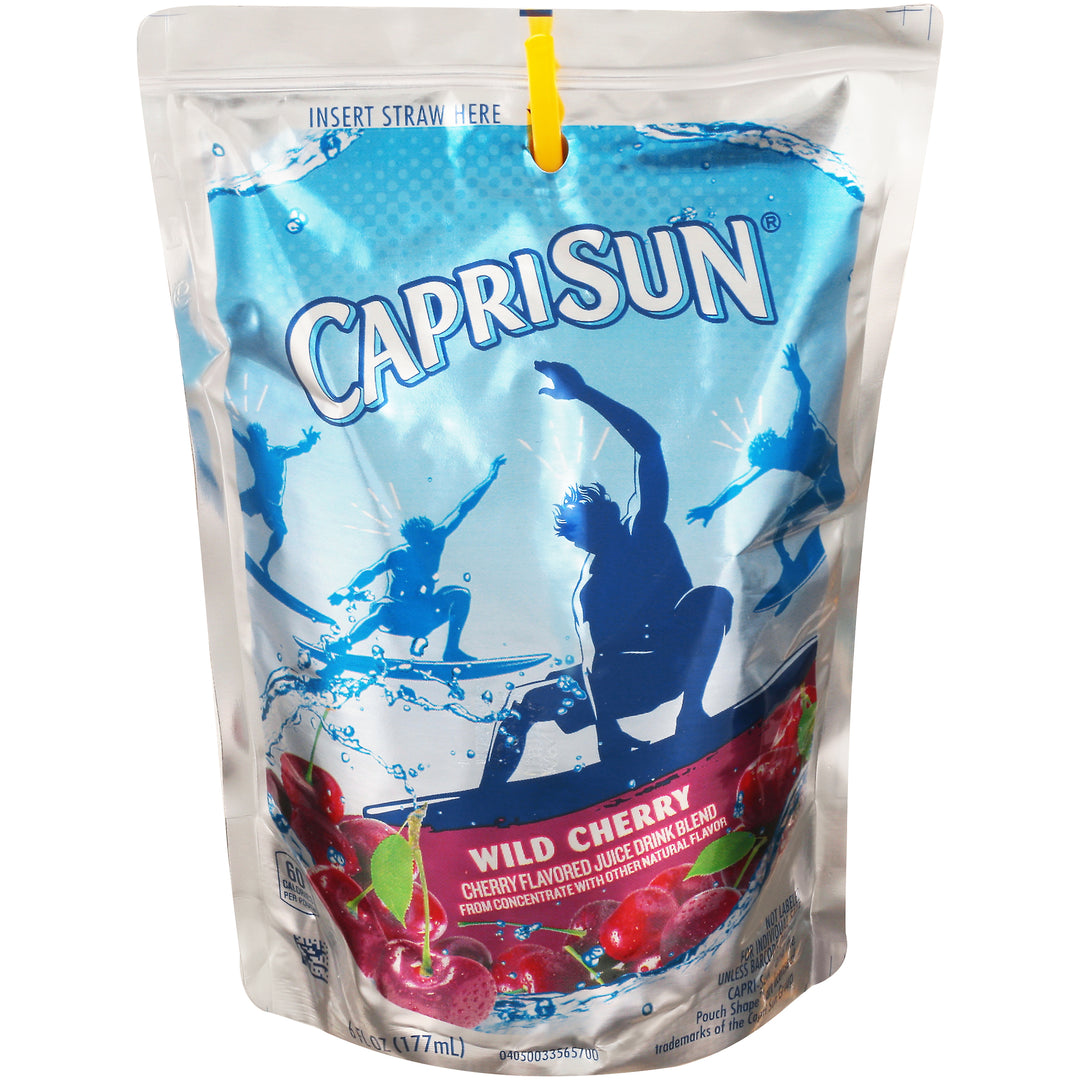 Capri Sun Ready To Drink Wild Cherry Juice-6 fl oz.s-40/Case