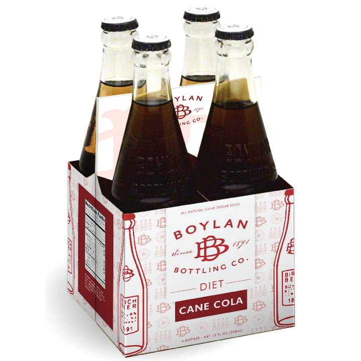 Boylan Bottling Diet 'Cola-12 fl oz.s-4/Box-6/Case