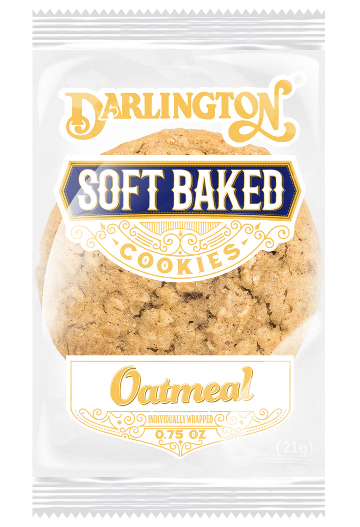 Darlington Individually Wrapped Oatmeal Cookie-1 Count-216/Case