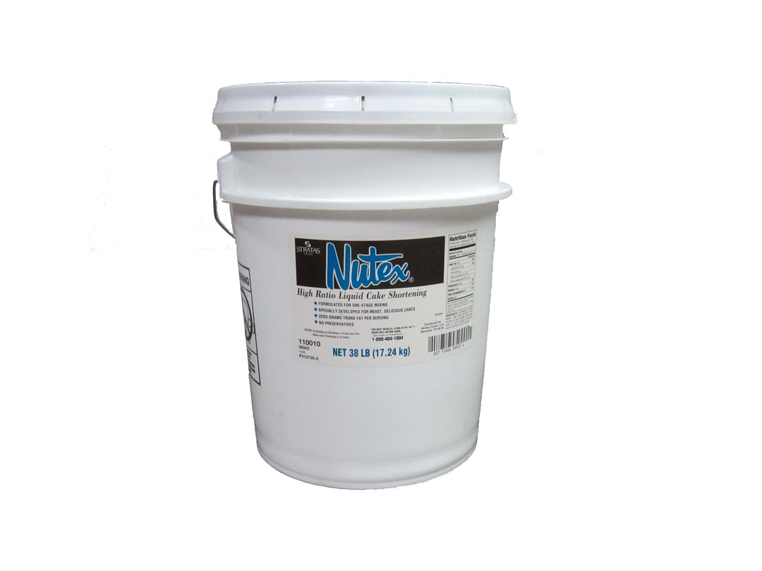 Nutex Shortening Liquid Cake-38 lb.-1/Case