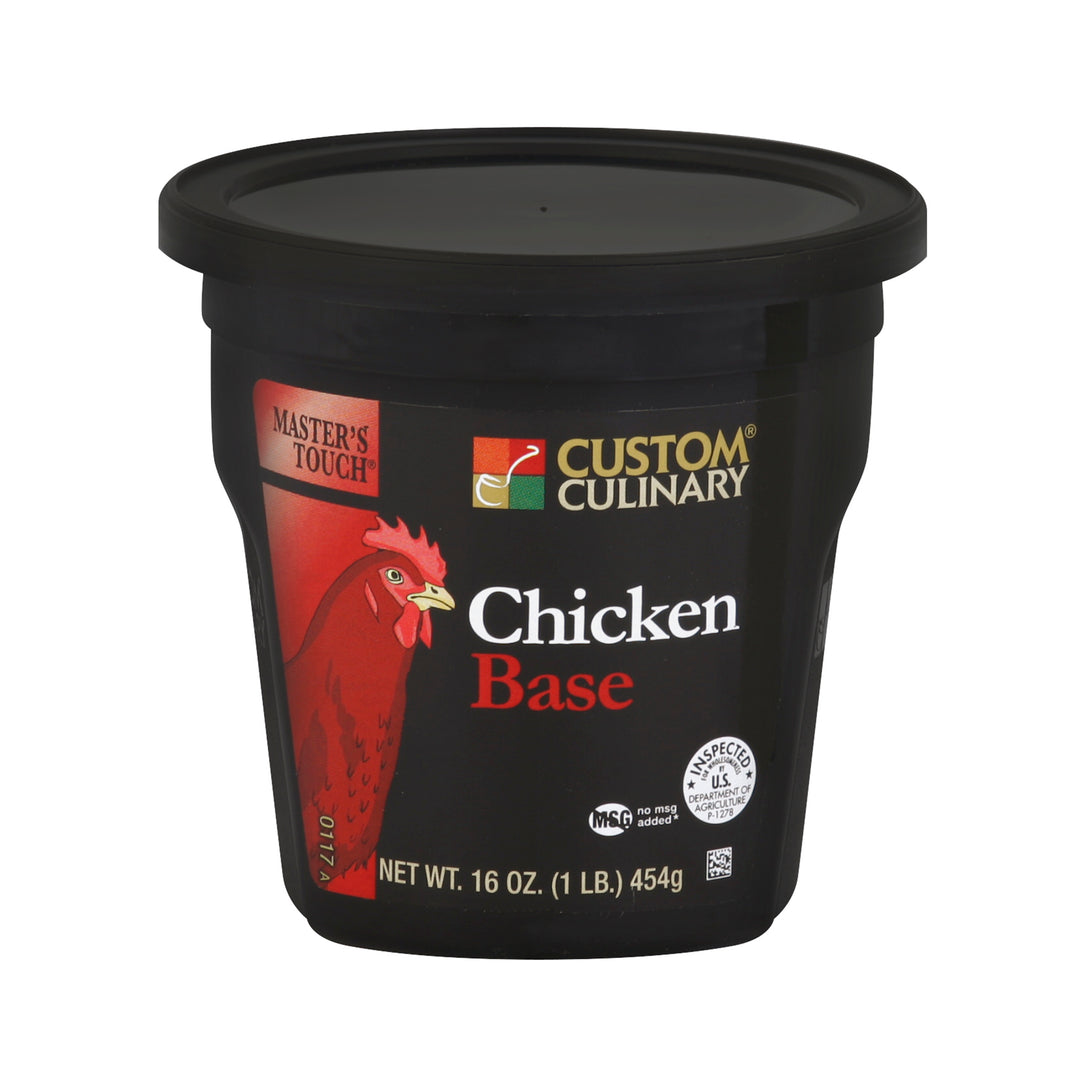 Masters Touch Gluten Free No Msg Added Chicken Base-1 lb.-6/Case