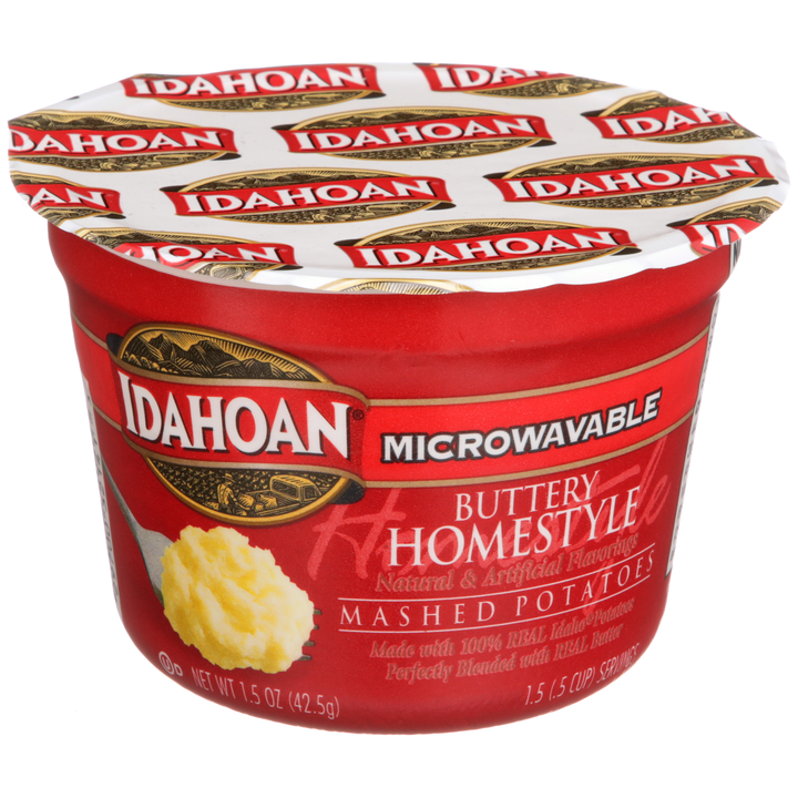 Idahoan Buttery Homestyle Microwavable Bowl 10/1.5 Oz.