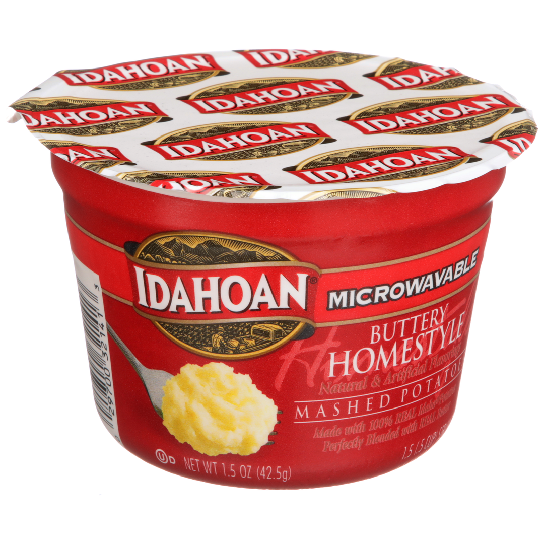 Idahoan Buttery Homestyle Microwavable Bowl 10/1.5 Oz.
