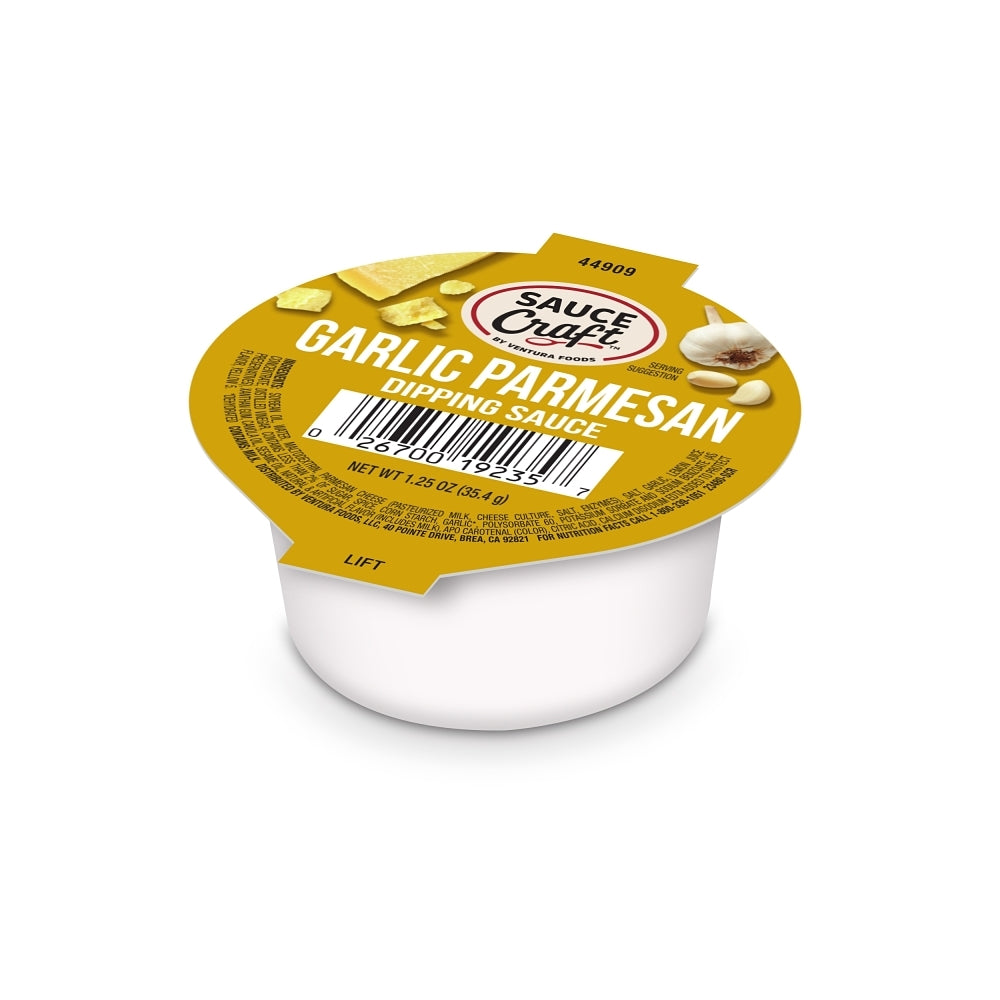 Sauce Craft Garlic Parmesan Wing Sauce Cup-1.25 oz.-96/Case
