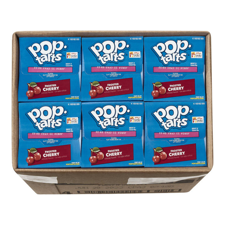 Kellogg's Pop-Tarts Frosted Cherry-13.5 oz.-12/Case