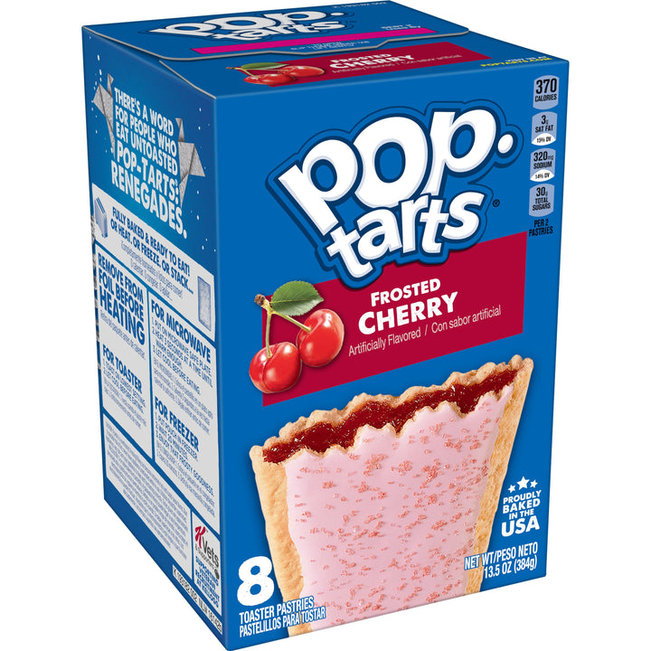 Kellogg's Pop-Tarts Frosted Cherry-13.5 oz.-12/Case