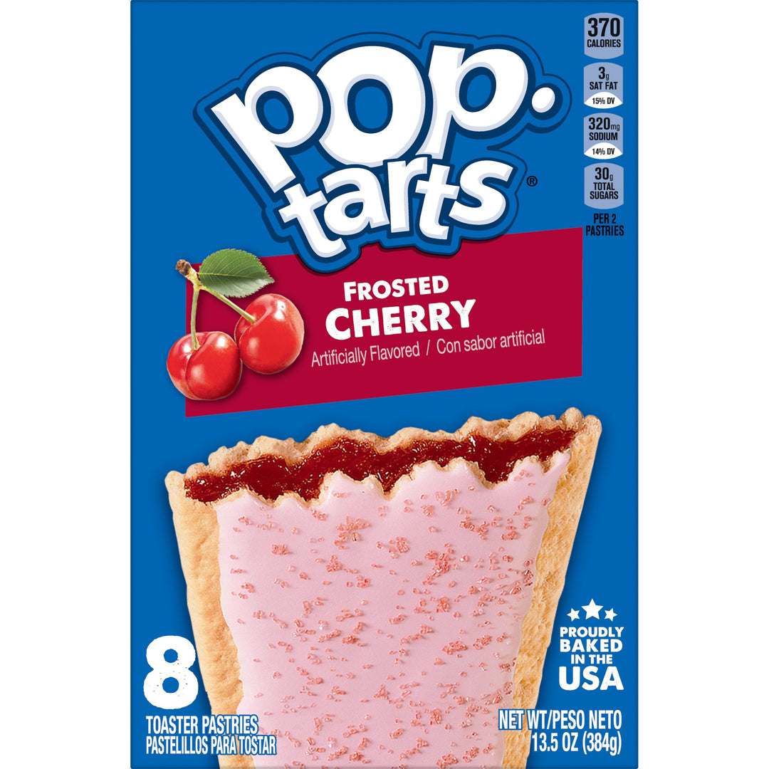 Kellogg's Pop-Tarts Frosted Cherry-13.5 oz.-12/Case