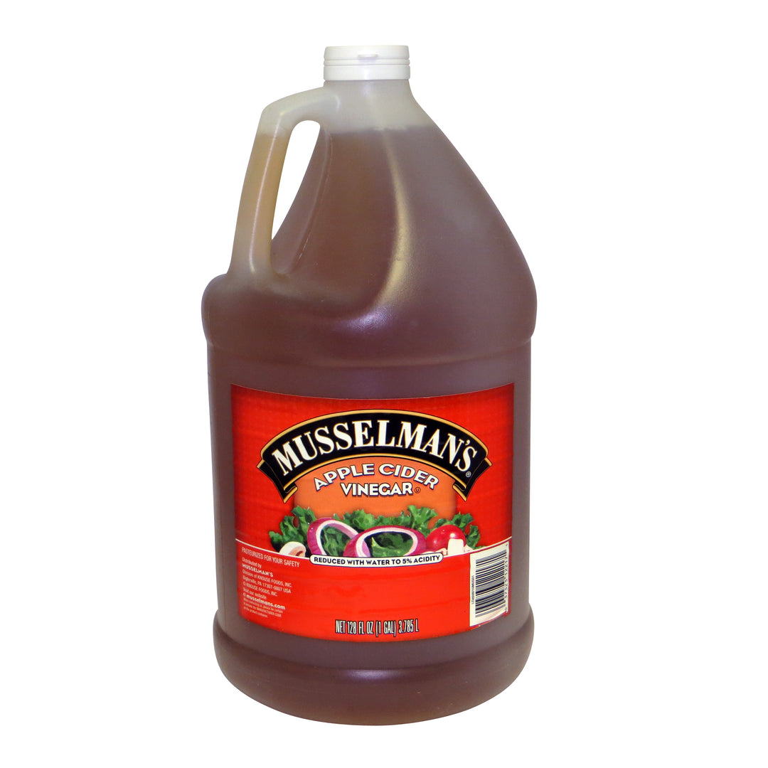 Musselman's Apple Cider Vinegar Bulk-128 fl oz.-4/Case