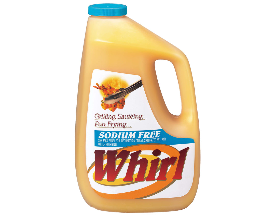 Whirl Sodium Free Butter Flavored Oil-1 Gallon-3/Case