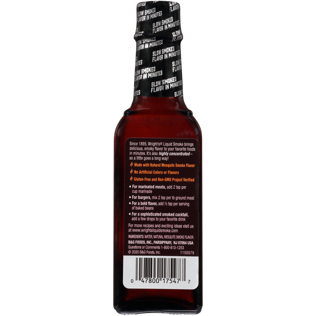 Wright's Mesquite Liquid Smoke-3.5 fl oz.-12/Case