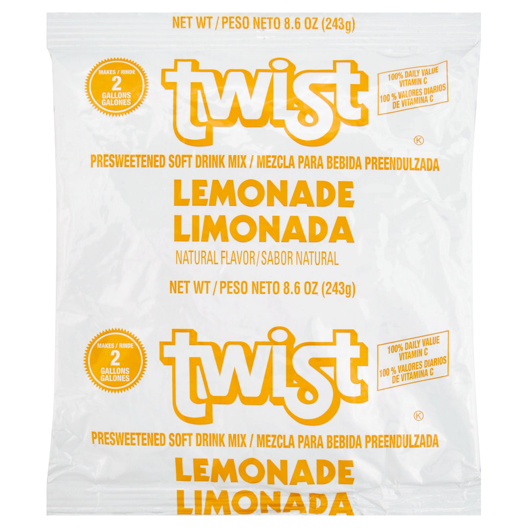 Twist Kosher-Lemonade Drink Mix-8.6 oz.-12/Case
