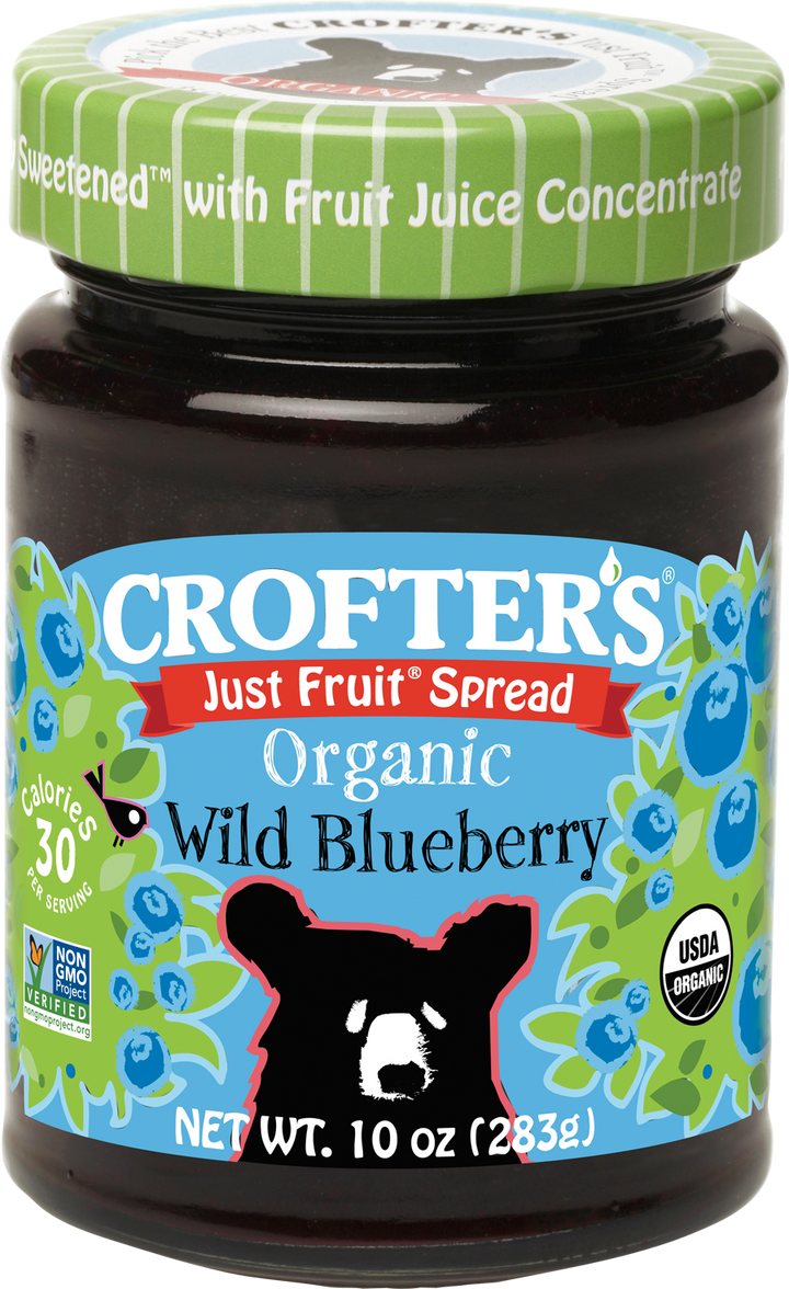 Crofters Organic Spread Fruit Blueberry 6/10 Oz.