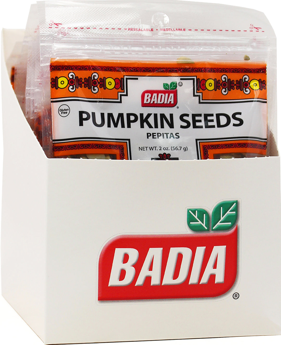 Badia Pepitas Pumpkin Seed-2 oz.-12/Box-30/Case