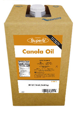 Superb Canola Salad Oil-35 lb.-1/Case