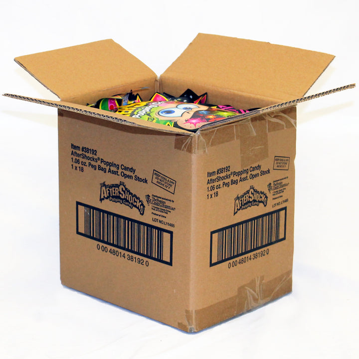 Aftershocks Popping Candy Peg Bag-1.06 oz.-18/Case