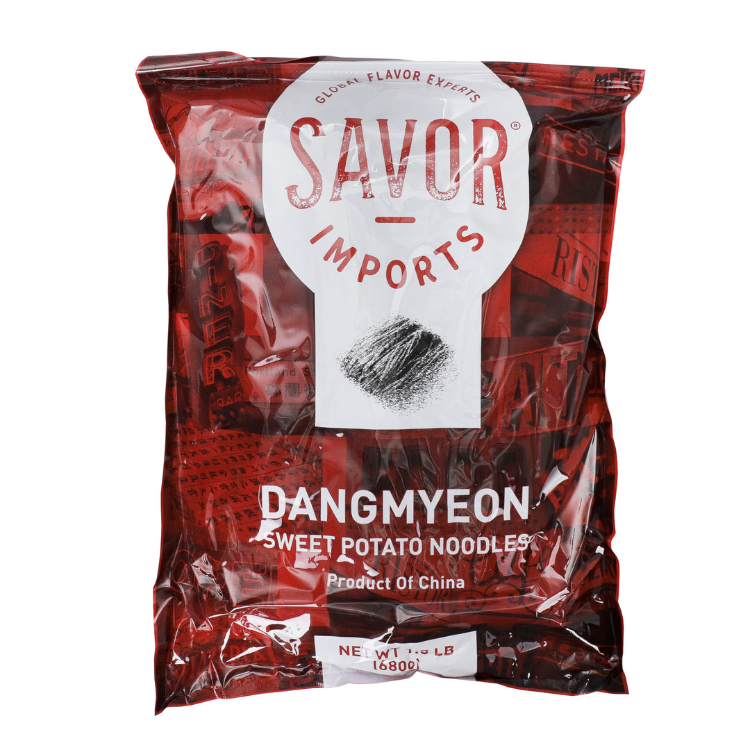 Savor Imports Dangmyeon Sweet Potato Noodles-1.5 lb.-15/Case