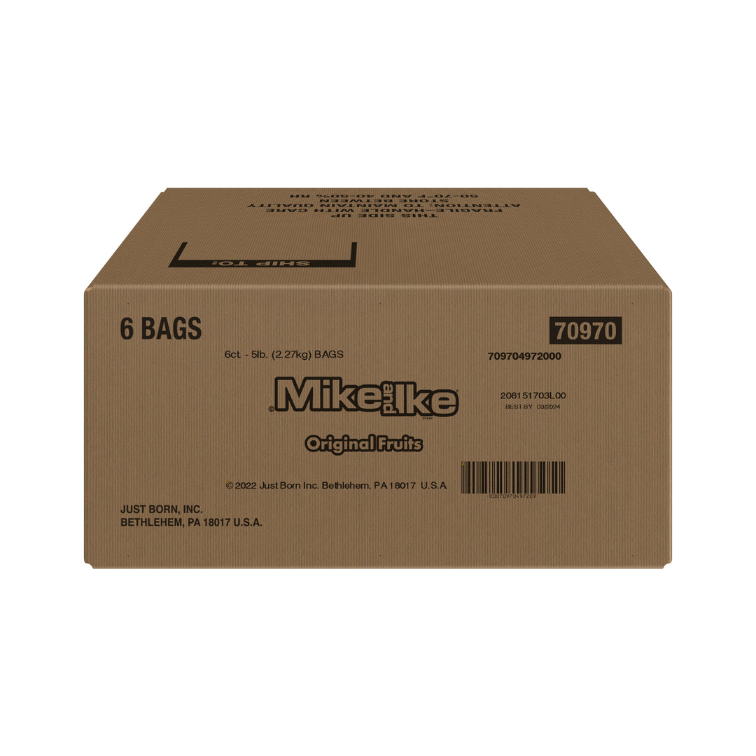 Mike & Ike Original Fruits Bulk-5 lb.-6/Case