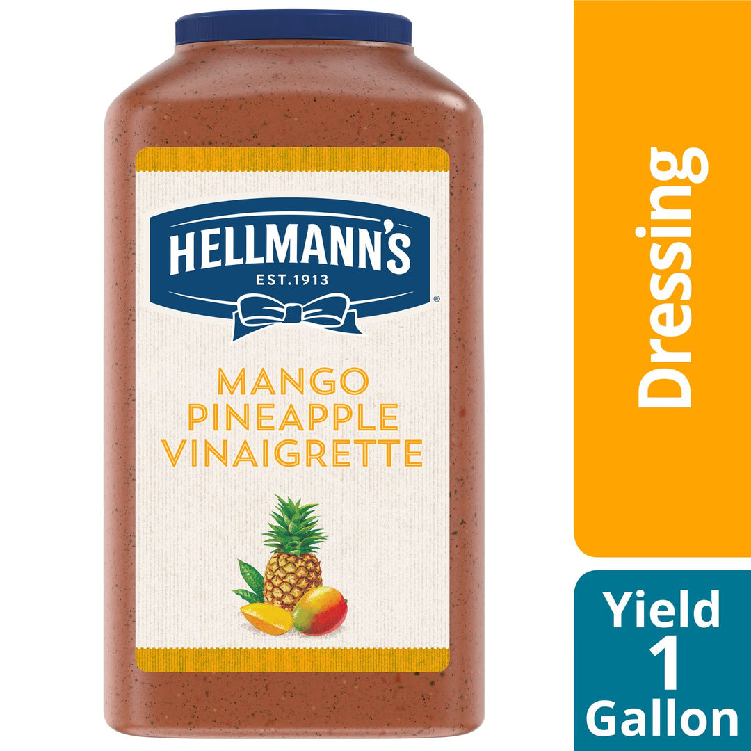 Hellmann's Mango Pineapple Vinaigrette Dressing Bulk-1 Gallon-4/Case