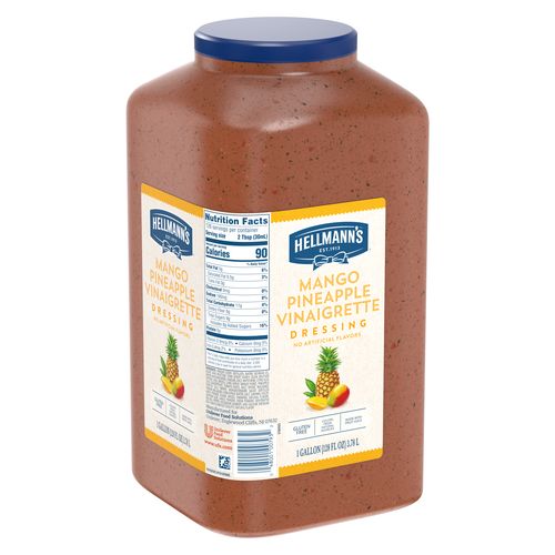 Hellmann's Mango Pineapple Vinaigrette Dressing Bulk-1 Gallon-4/Case