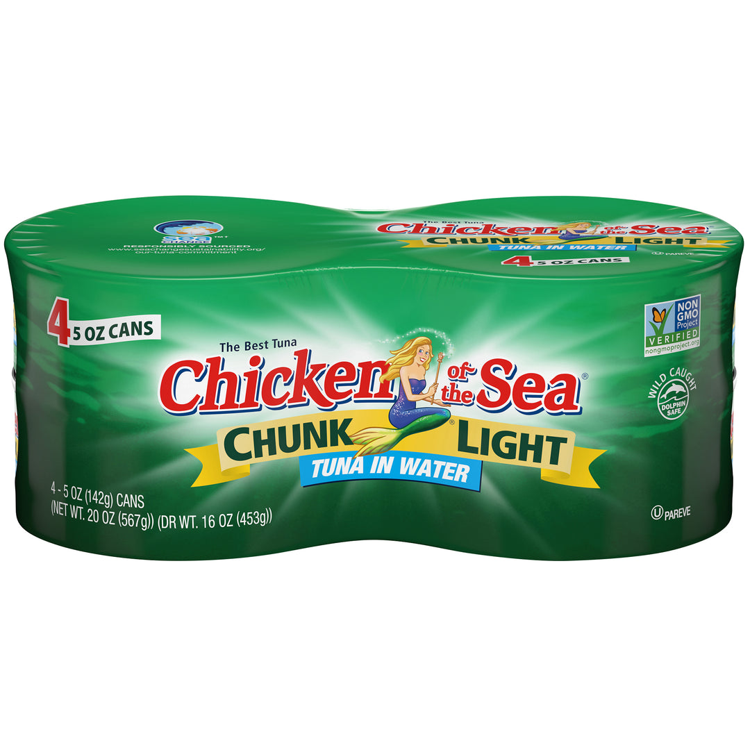 Chicken Of The Sea Chunk Light Tuna In Water-20 oz.-6/Case
