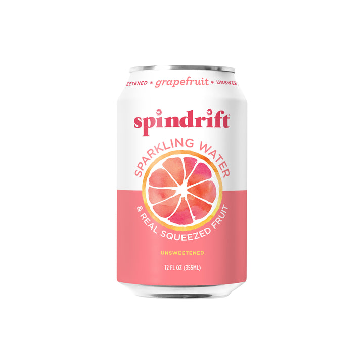 Spindrift Grapefruit Flavored Sparkling Water-12 fl oz.-8/Box-3/Case
