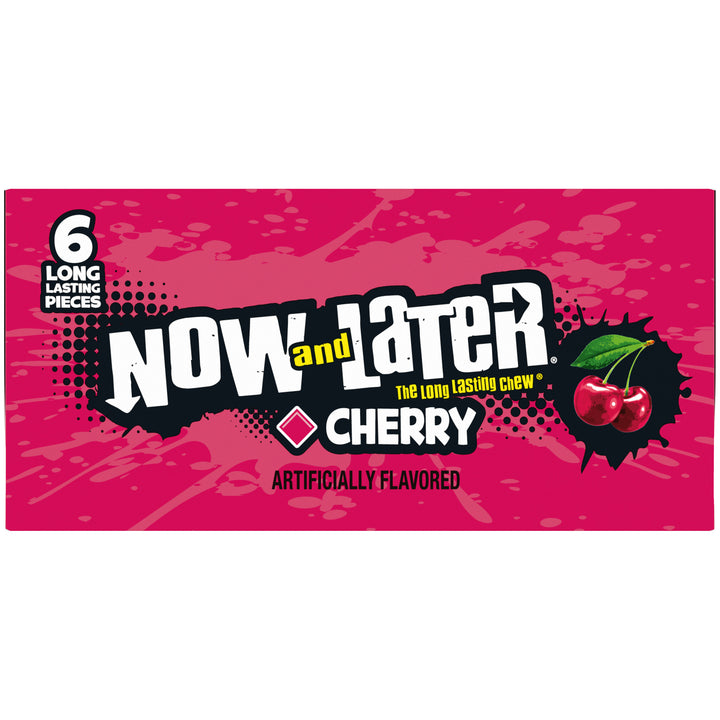 Now & Later Cherry Chews-0.93 oz.-12/Case