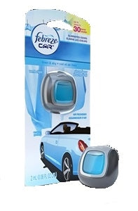 Febreze Vent Clip Linen & Sky Air Freshener-0.06 fl oz.-8/Case