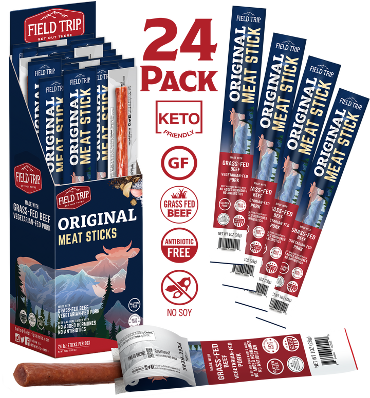 Field Trip Stick Beef Original 1 oz.-1 oz.-24/Box-6/Case