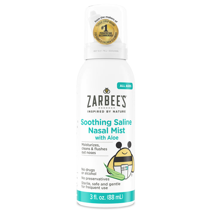 Zarbee's Saline Nasal Mist 24/3 Fl Oz.