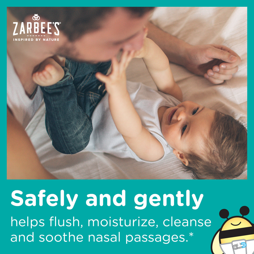 Zarbee's Saline Nasal Mist 24/3 Fl Oz.