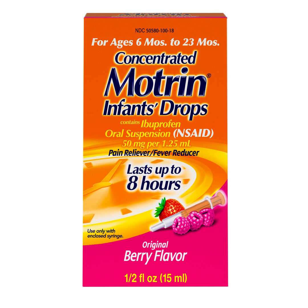Motrin Children's Infant Drop Berry 36/0.5 Fl Oz.