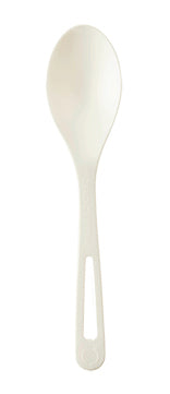World Centric Tpla Compostable Corn Starch Spoon-50 Each-20/Case