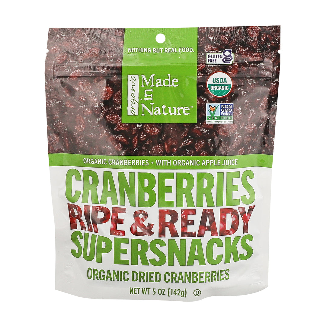 Made In Nature Dried Cranberries-4 oz.-6/Case