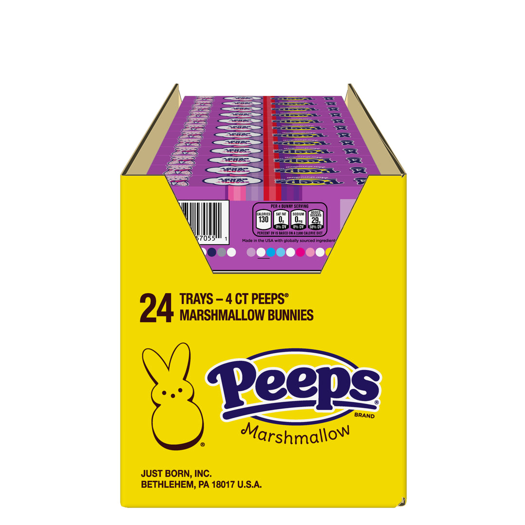 Peeps Bunnies Wildberry-1.5 oz.-24/Case